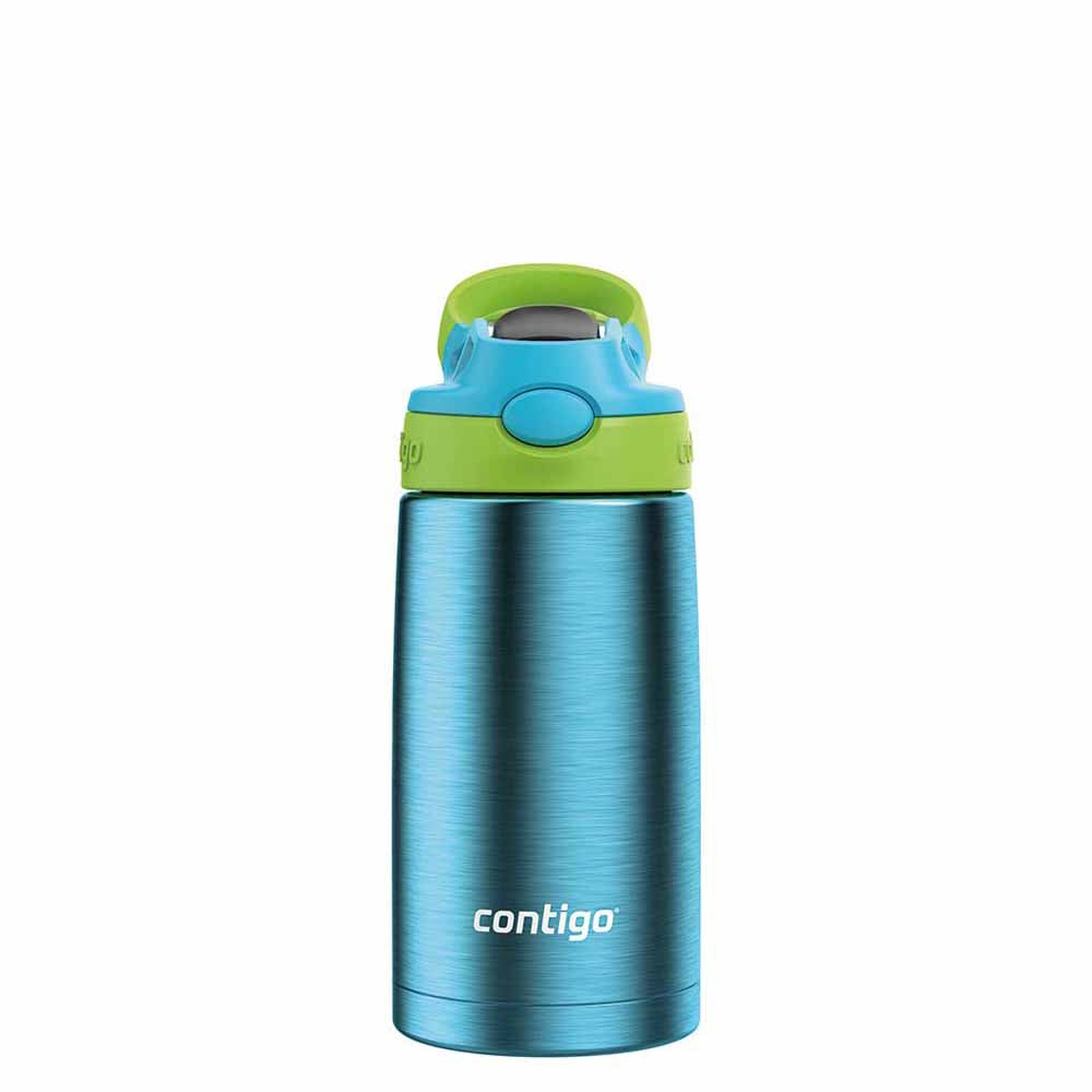 בקבוק מתכת ילדים CLEANABLE תכלת 385 מ"ל