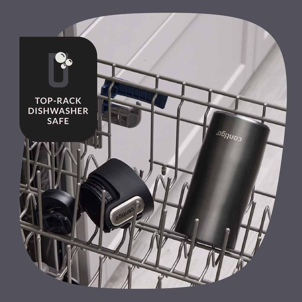 כוס מתכת WEST LOOP 3.0 אפור כהה 350 מ"ל