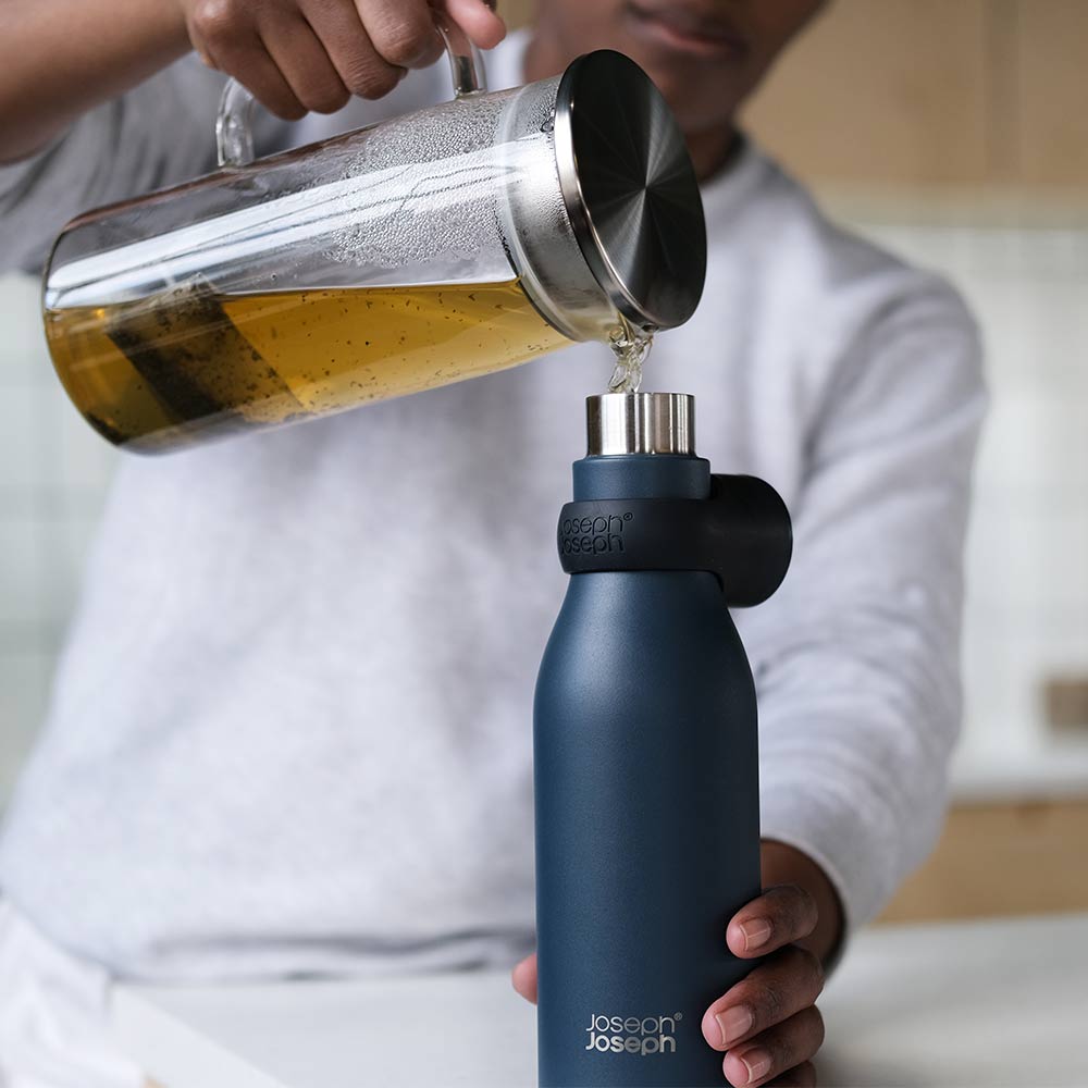 340ml Mug and 500ml Loop Bottle Set - Blue