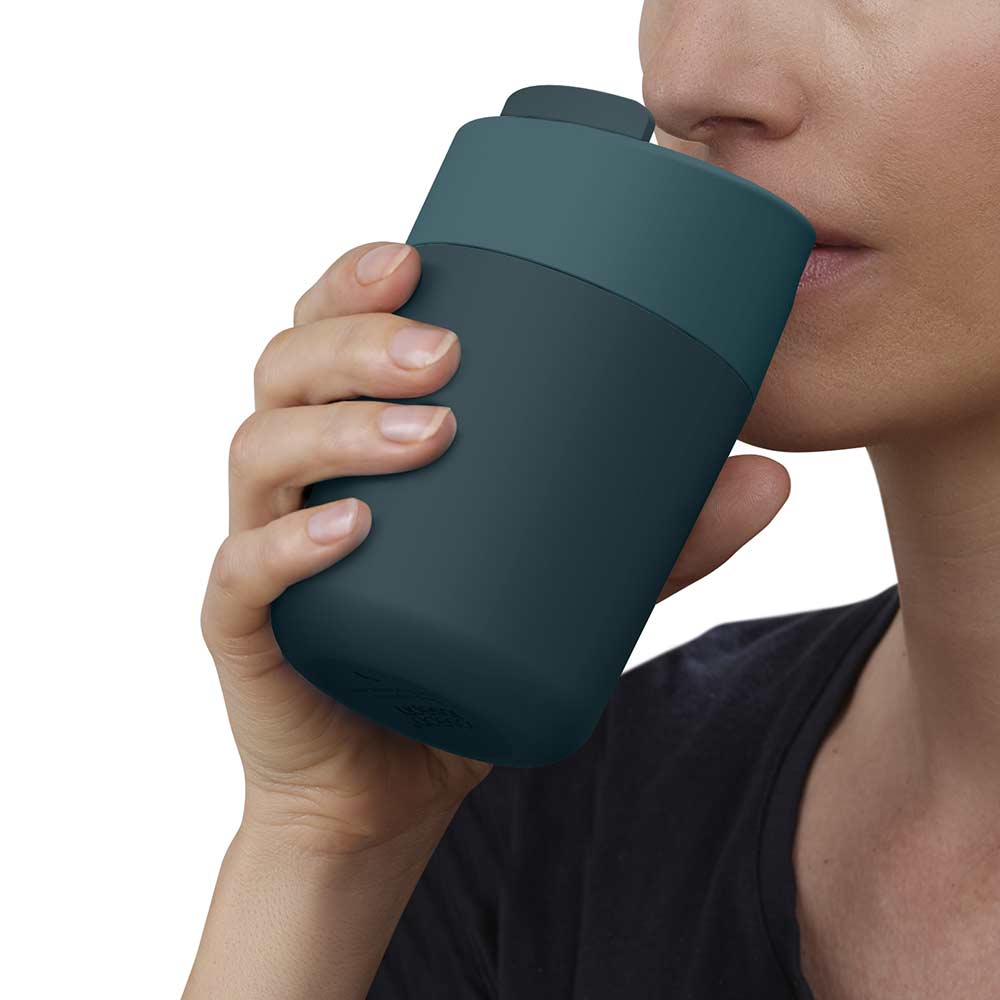 340ml Mug and 500ml Loop Bottle Set - Blue