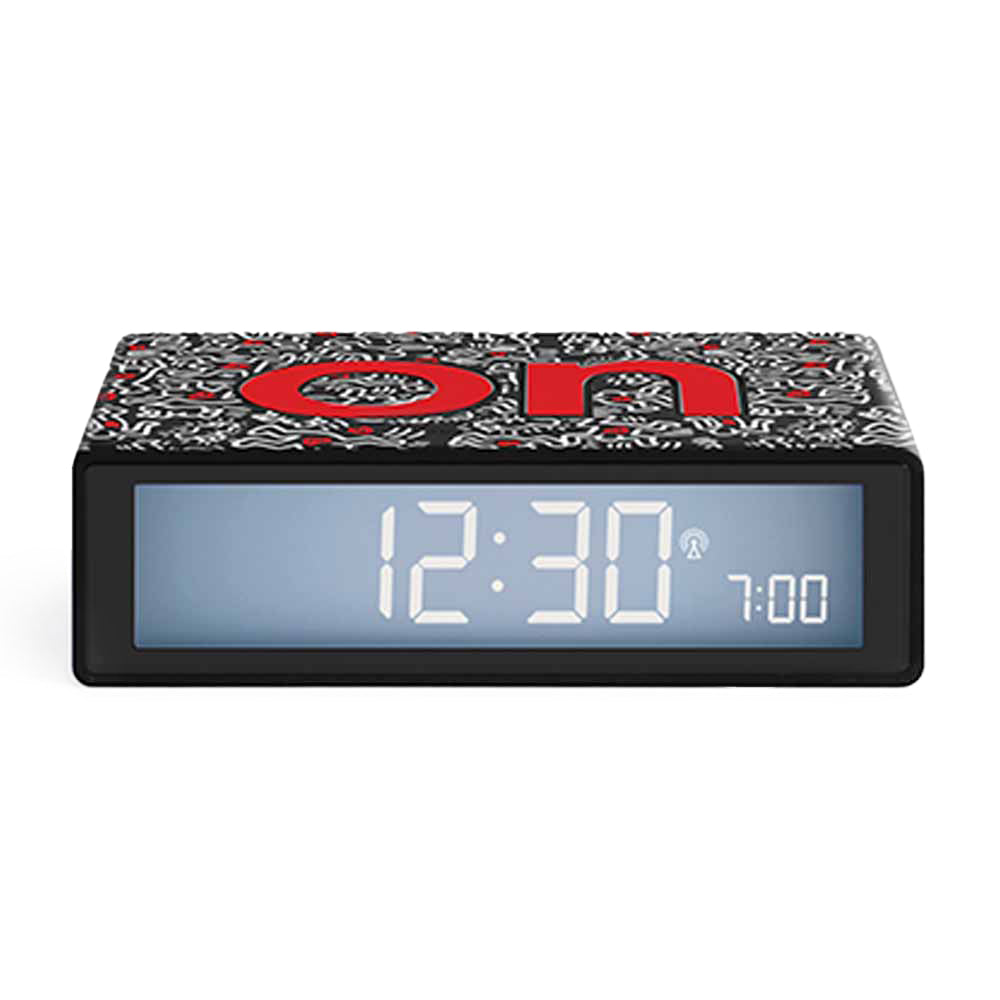 FLIP+ HARING Black clock