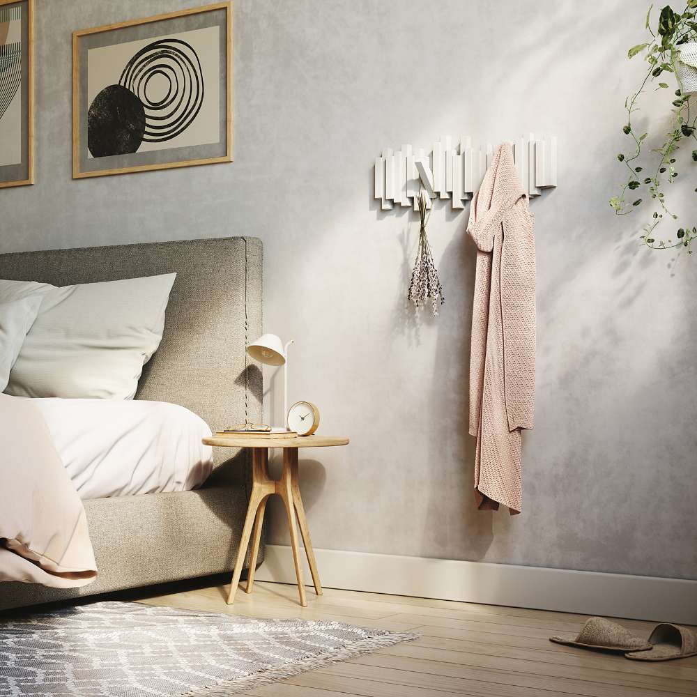 מתלה Sticks לבן