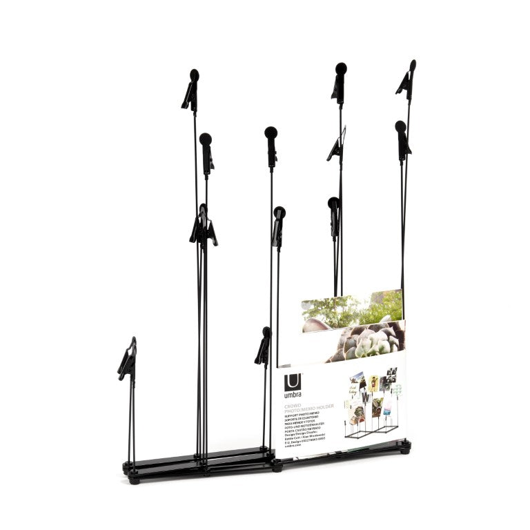 מעמד תמונות Crowd שחור