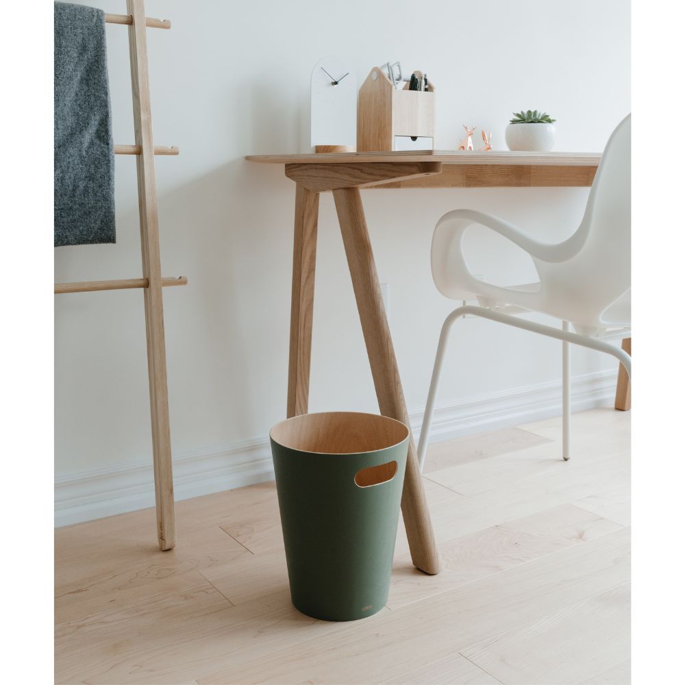 פח עץ Woodrow ירוק