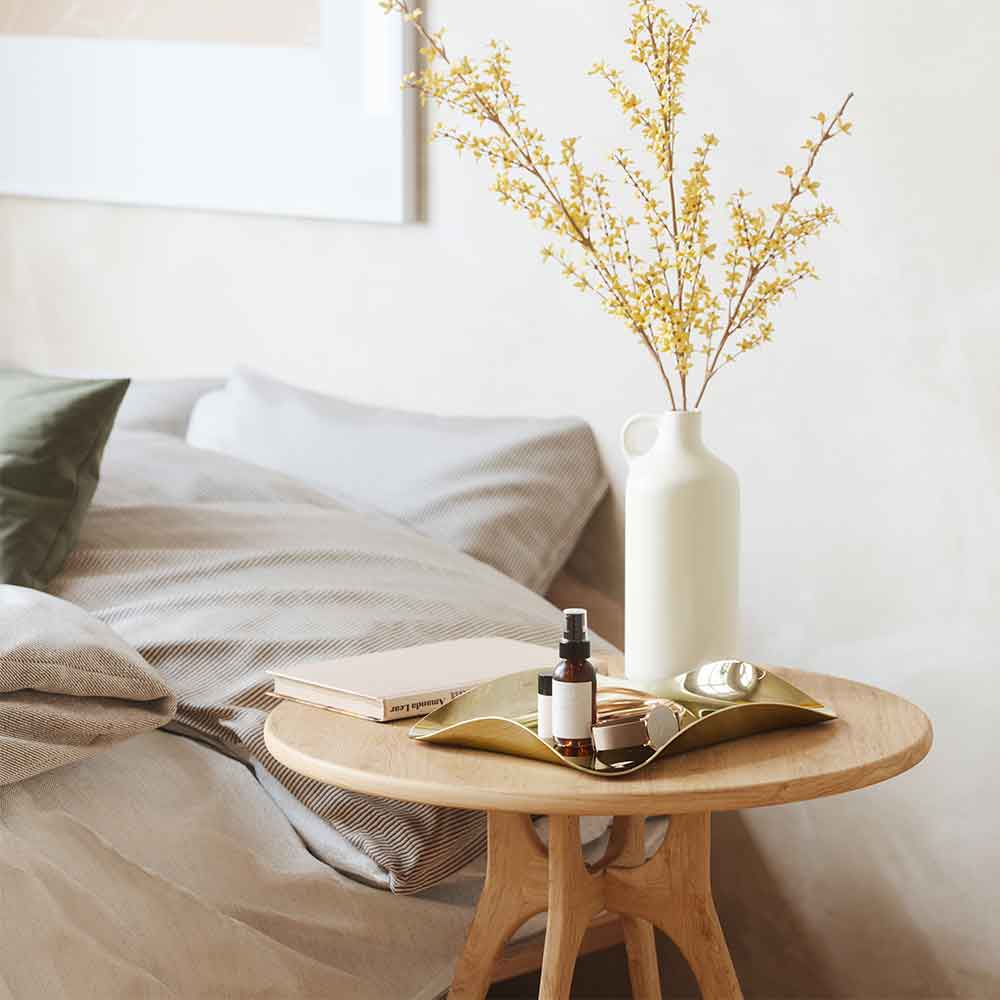 מגש גלים זהב