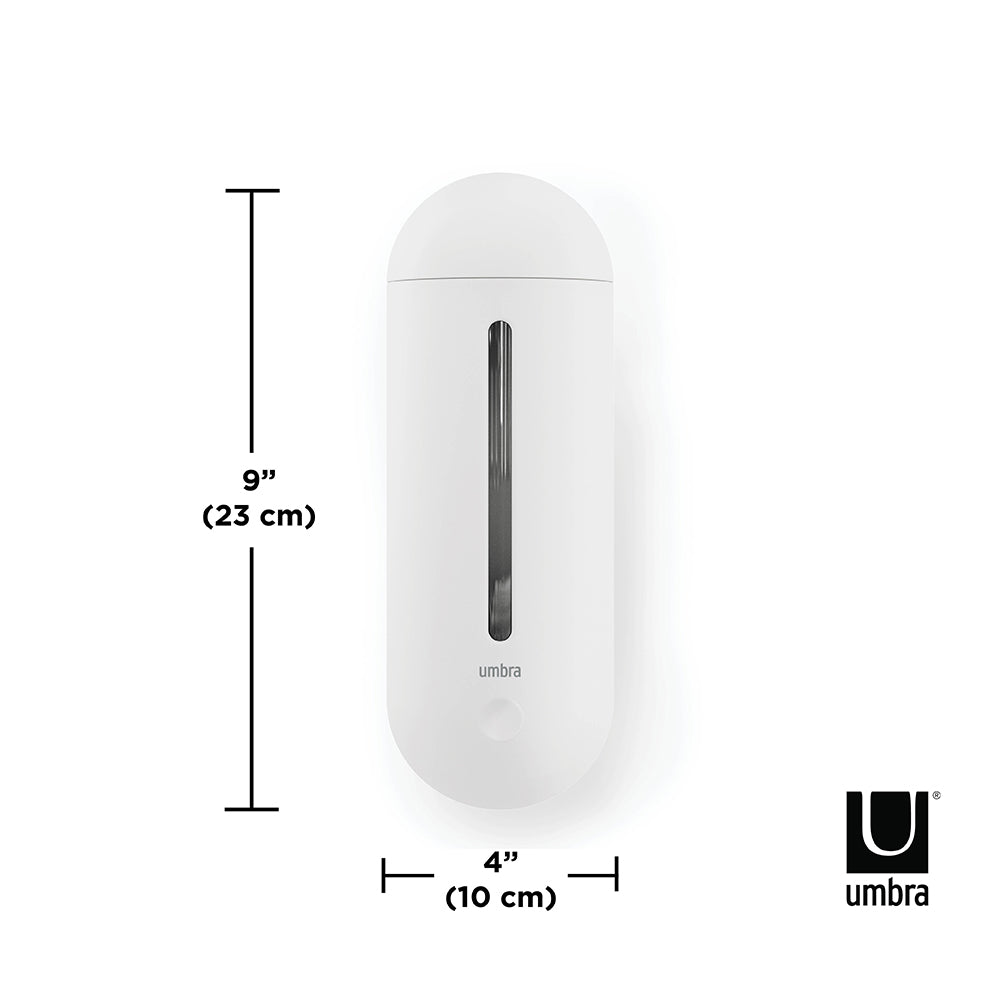 דיספנסר לסבון נצמד לקיר לבן PENGUIN