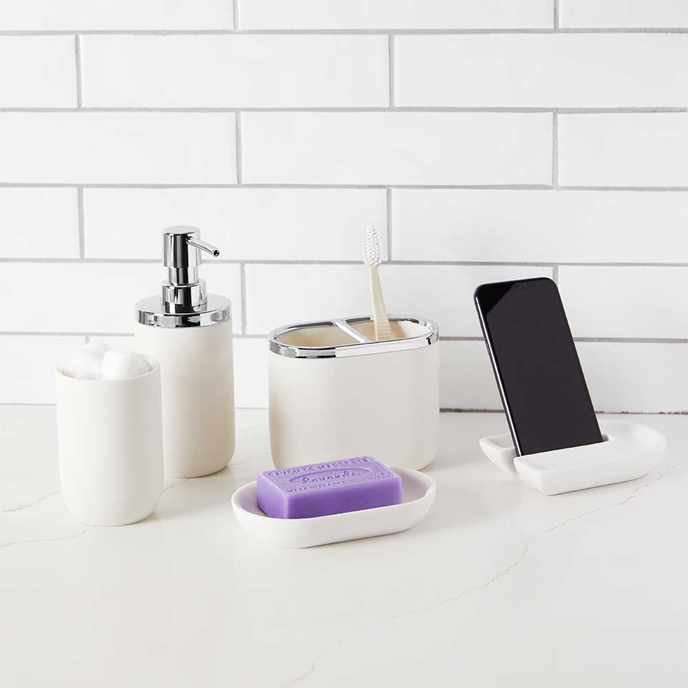 צלוחית לסבון Junip לבן