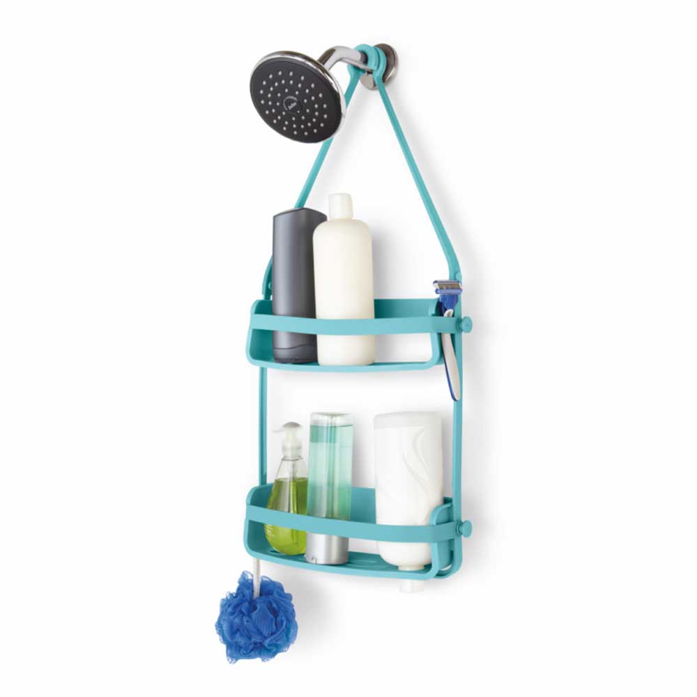 מתלה אמבטיה כפול FLEX כחול