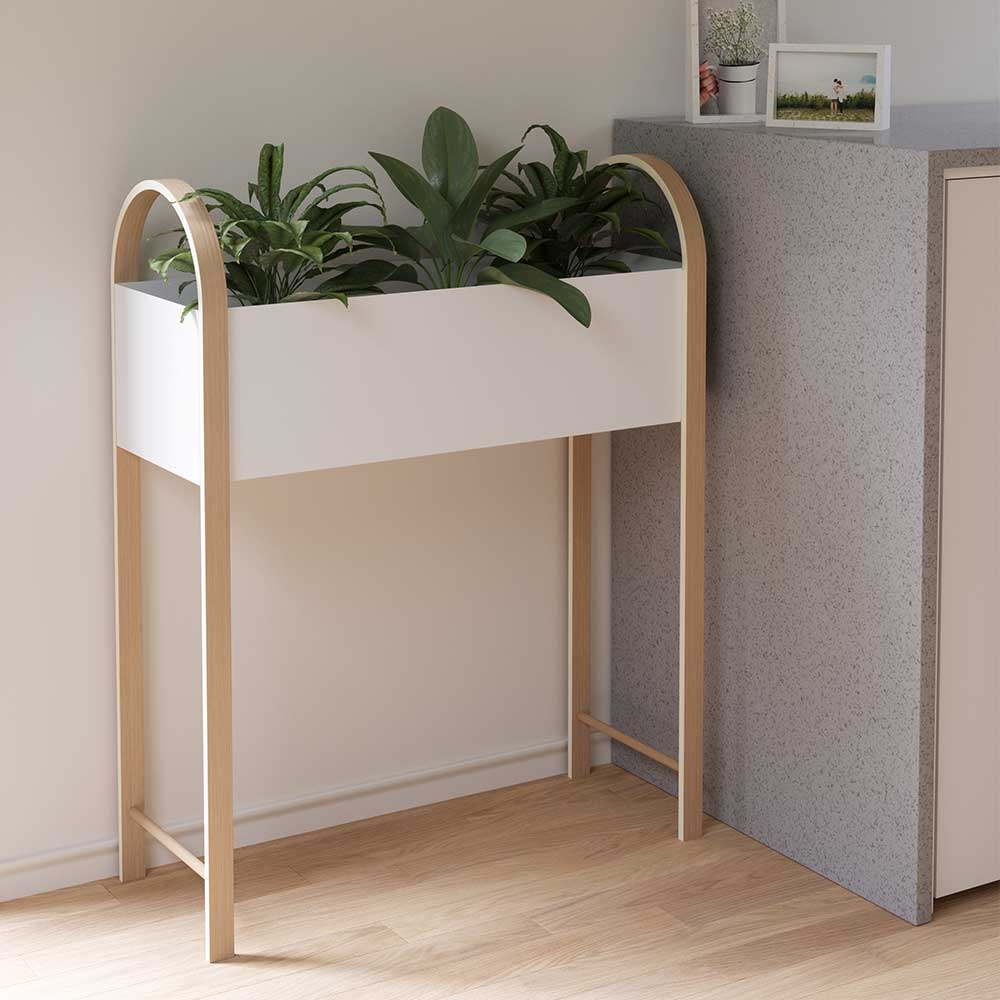 מעמד עציצים GROVE לבן