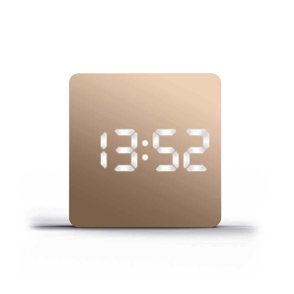Square Black Digital Alarm Clock