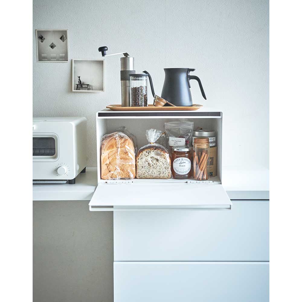 קופסת אחסון לחם לבן