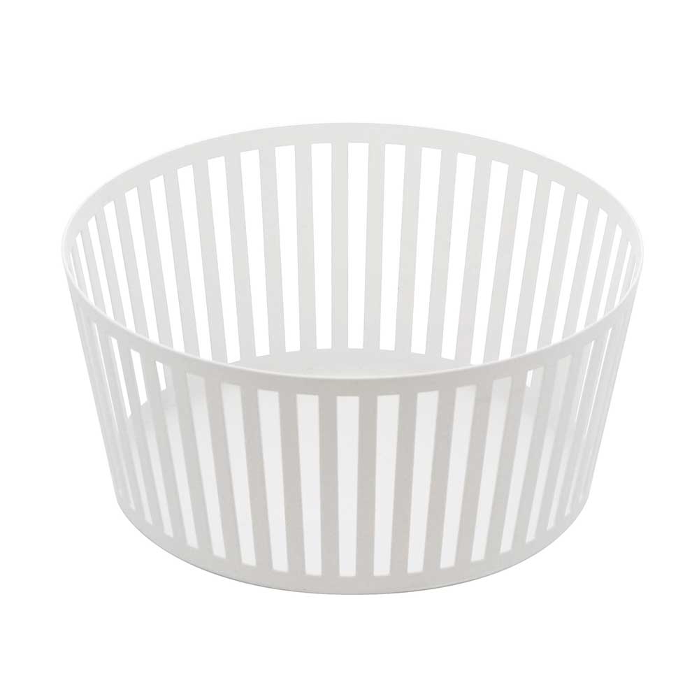 סלסלת פירות לבנה גבוה