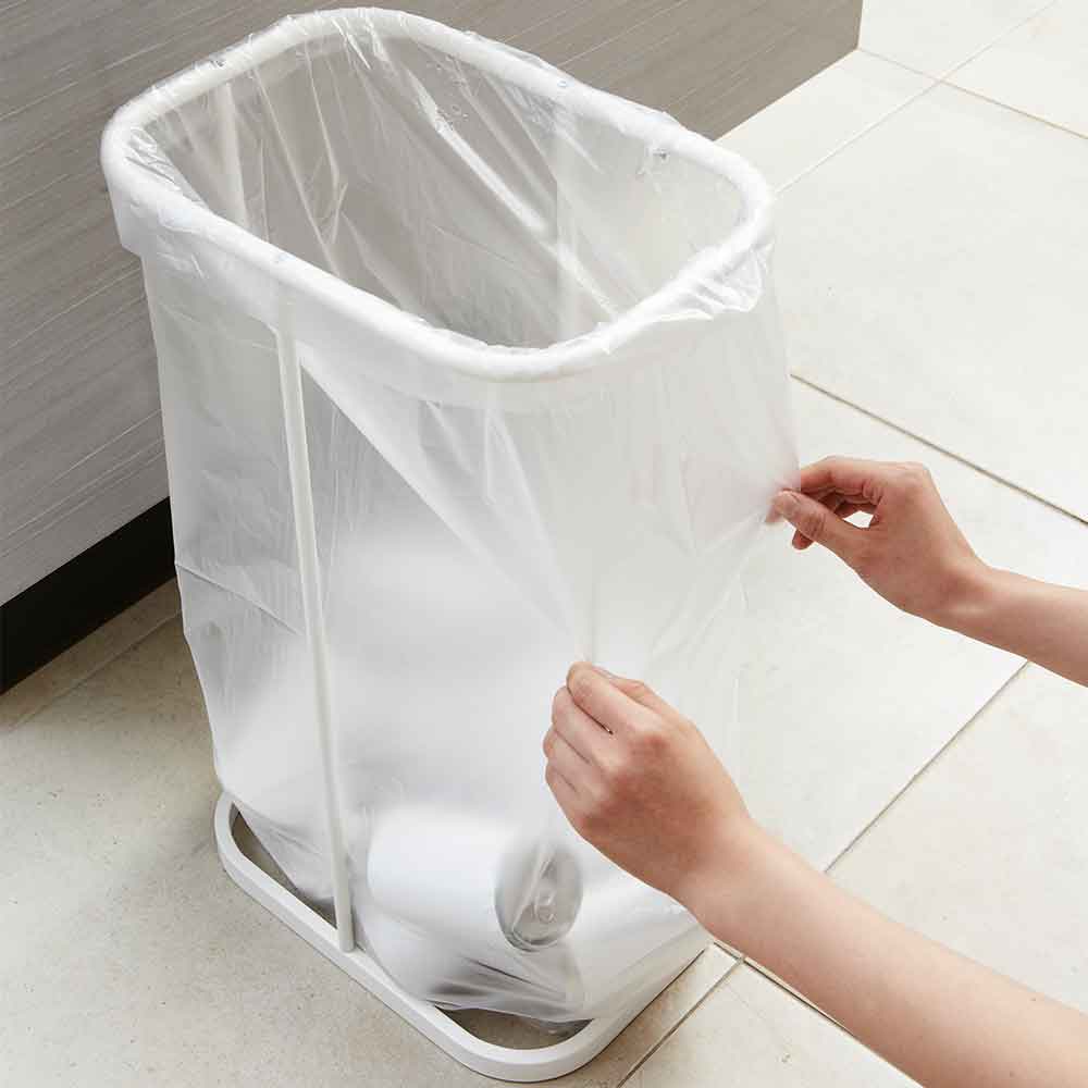 מעמד לשקיות פתיחה לאורך Easy לבן