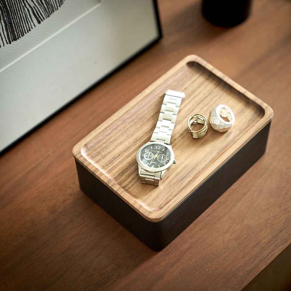 קופסת תכשיטים RIN שחור