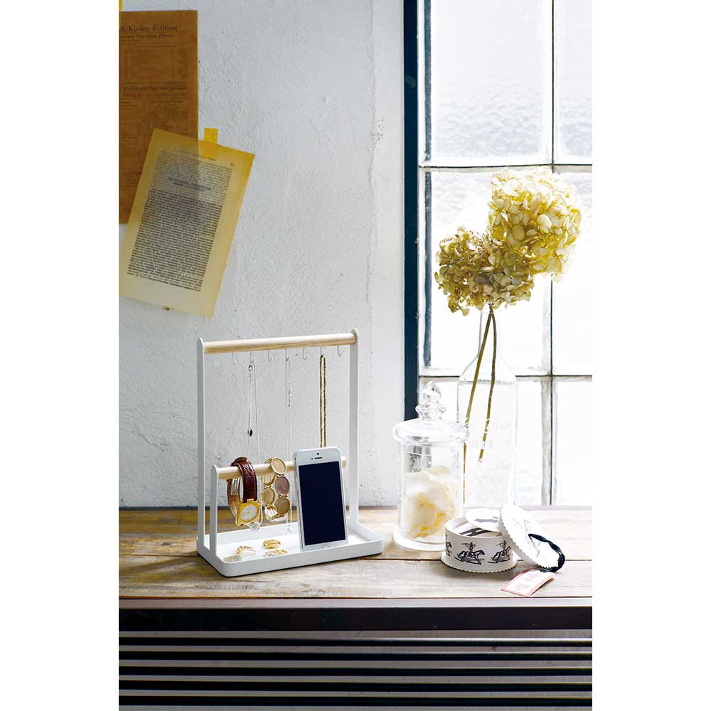 ארגונית תכשיטים מתלה כפול