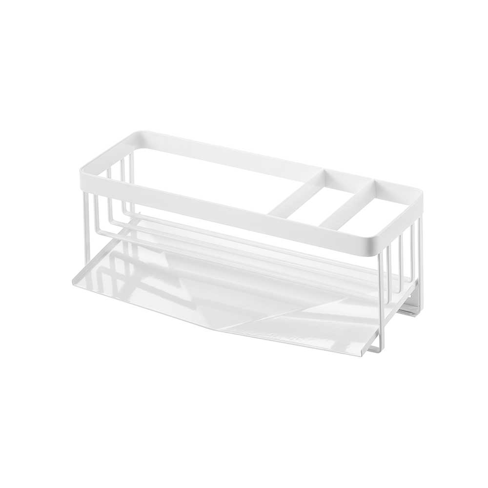 מעמד לספוג וסבון לבן