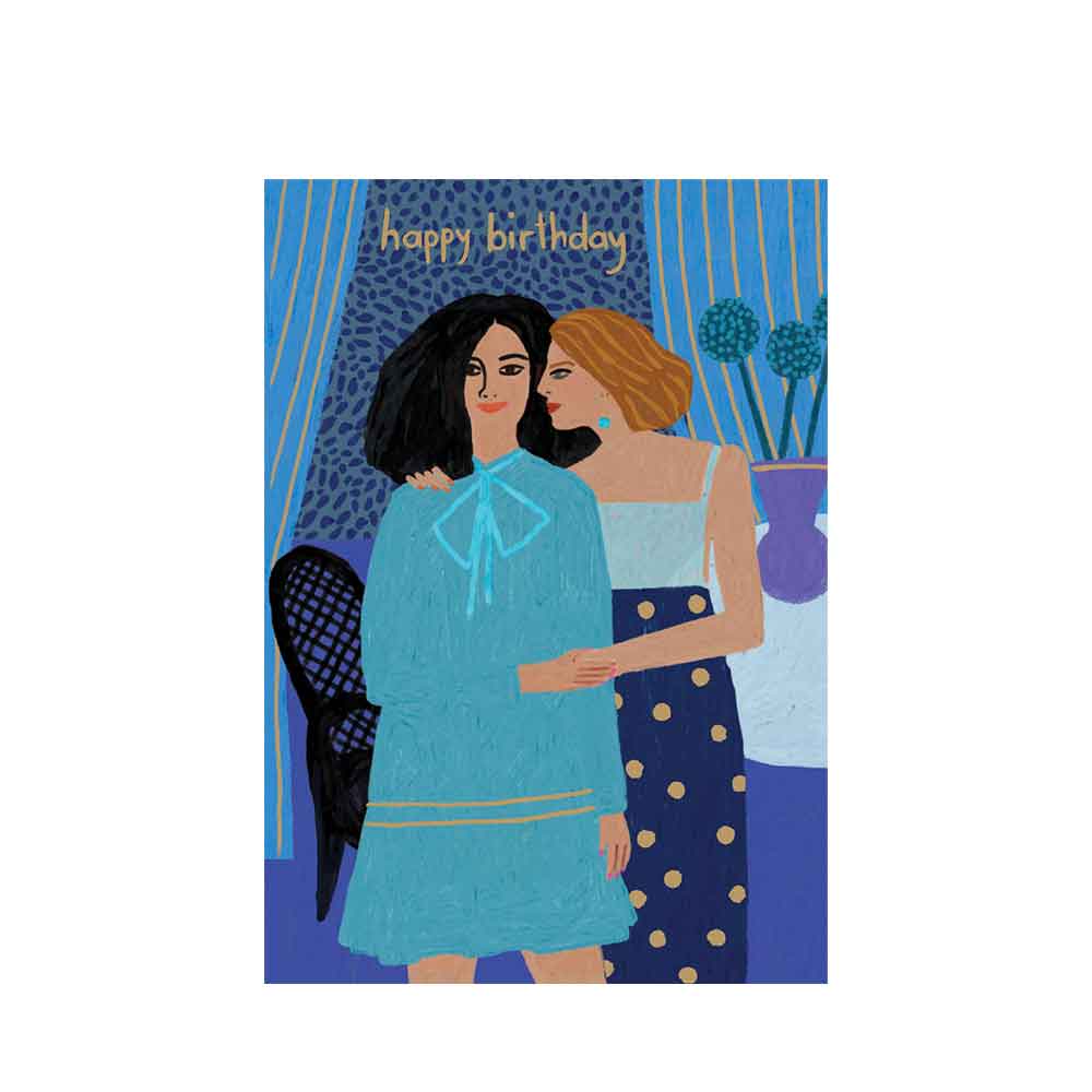 Birthday card girls