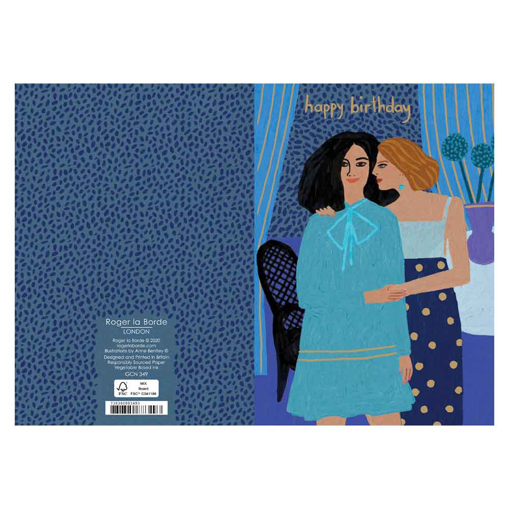Birthday card girls