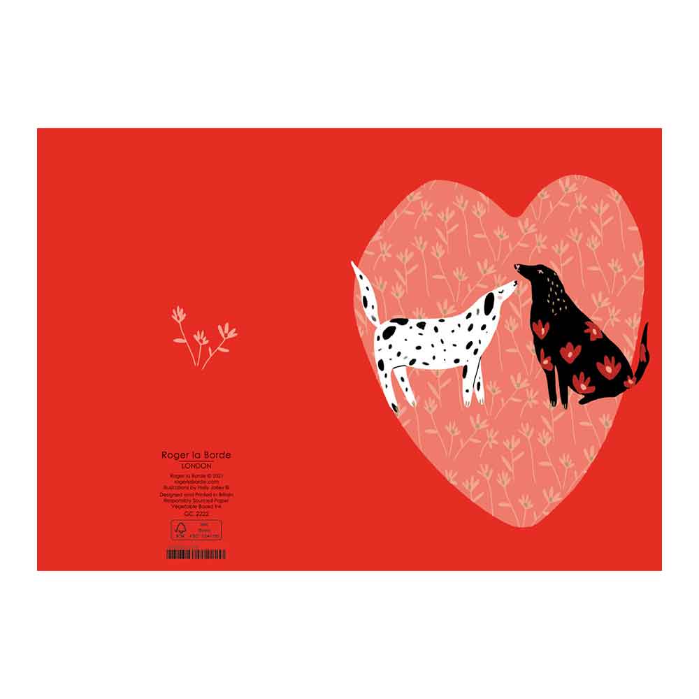 Dog Love Greeting Card