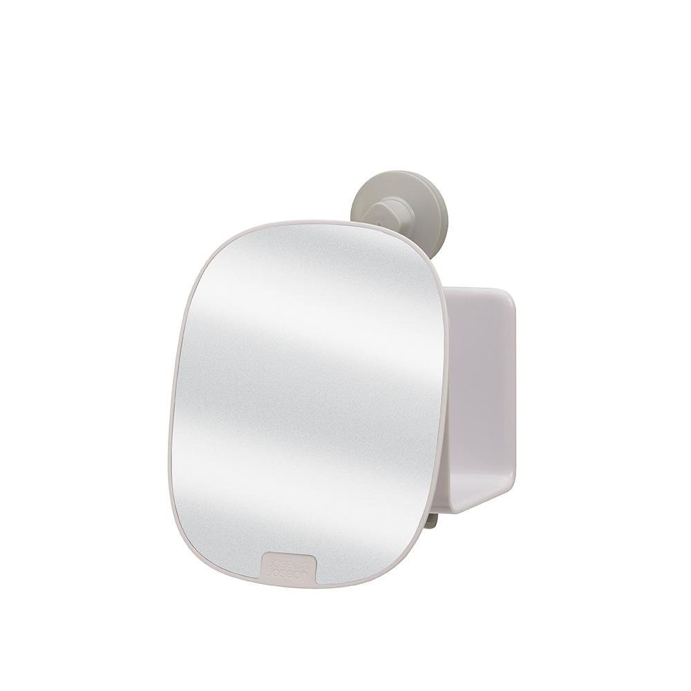 Straight bathtub stand with white mirror