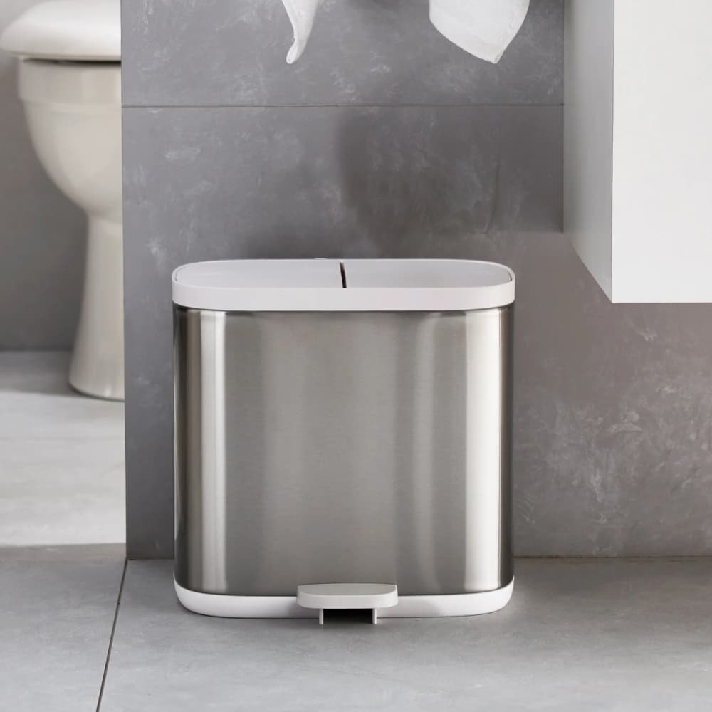 פח לשירותים Split כסוף