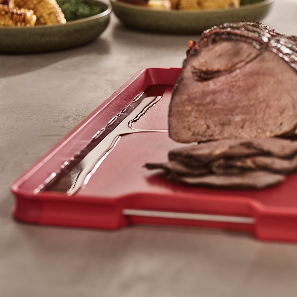 Cut & Carve 2022 Extra Large Chopping Board Red