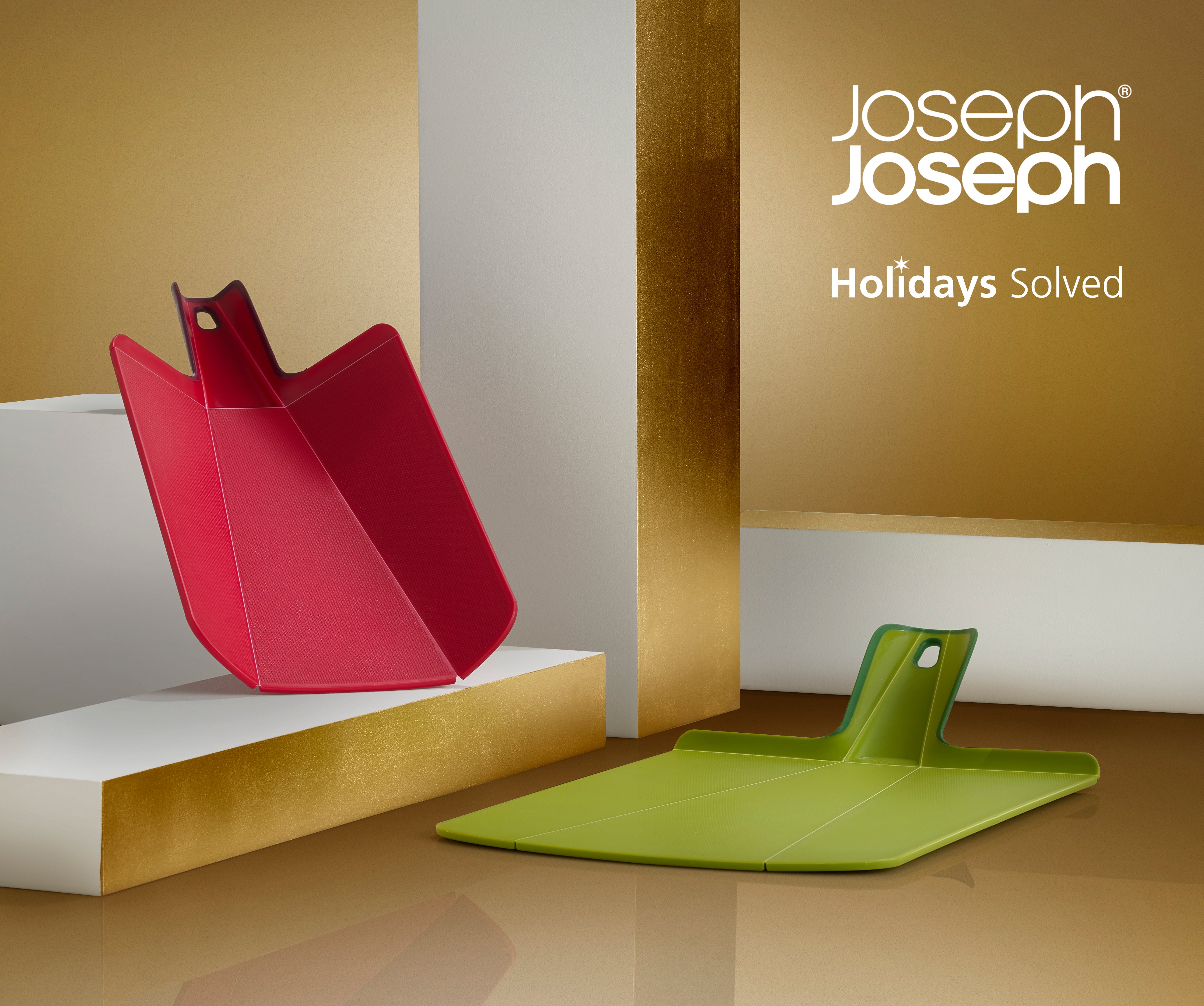 קרש חיתוך Chop2Pot קטן אדום