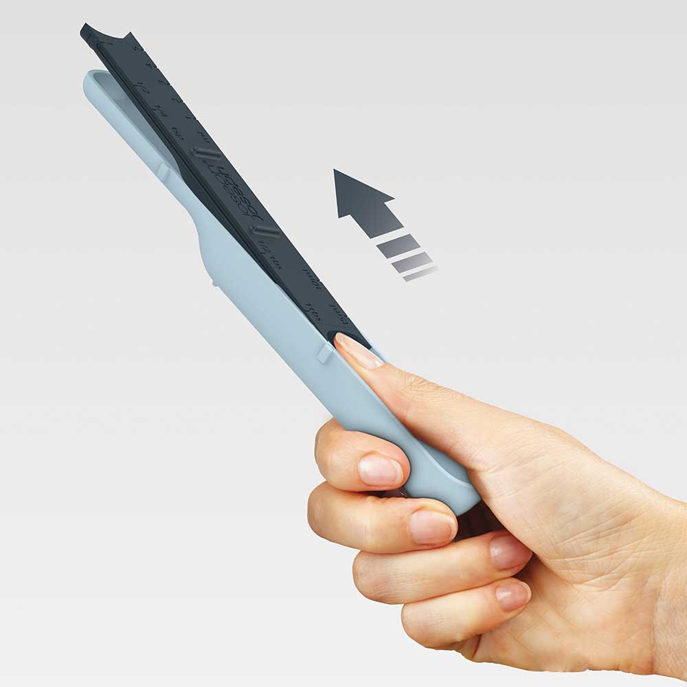 כף מדידה מתכווננת כחול