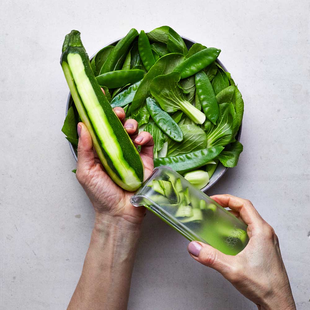 קולפן עם איסוף פסולת ירוק PeelStore