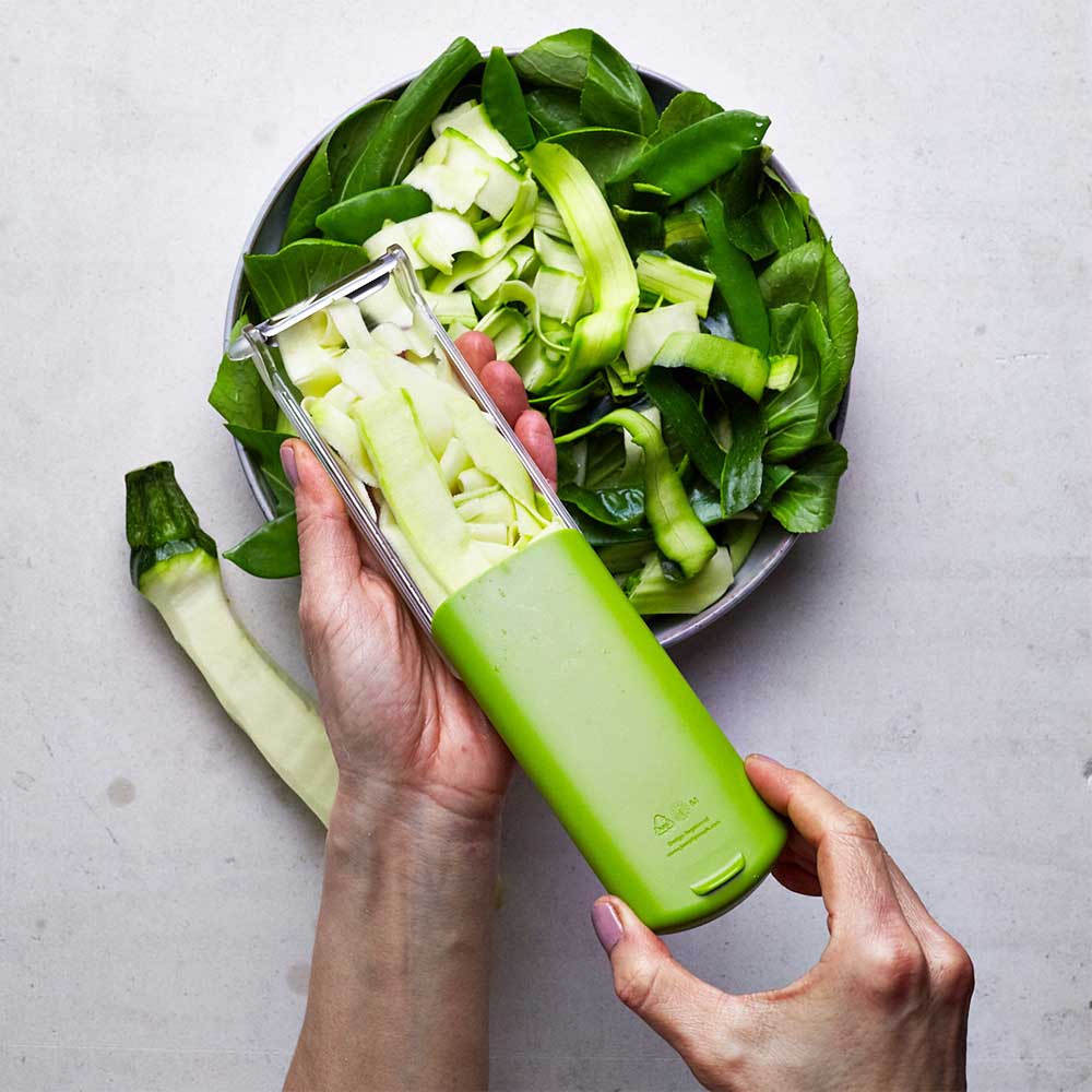 קולפן עם איסוף פסולת ירוק PeelStore