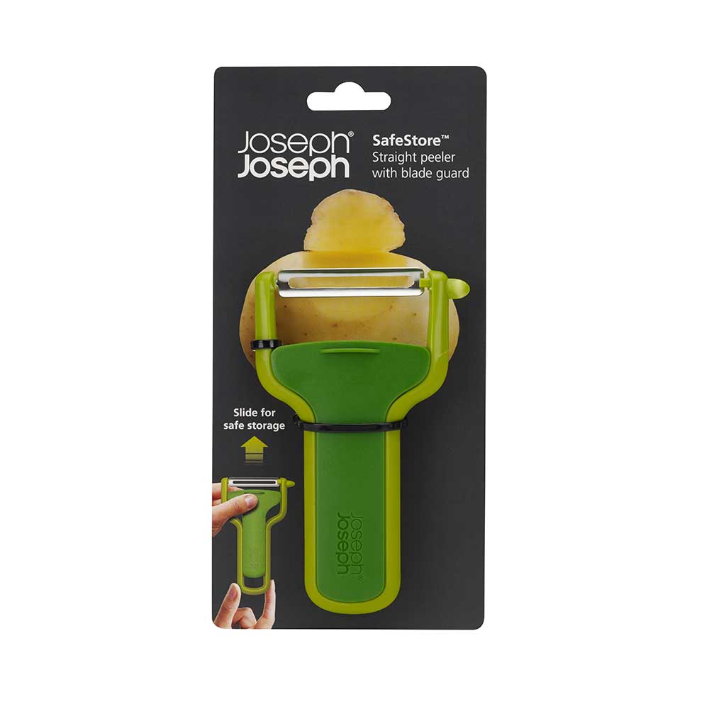 קולפן ישר עם מגן ירוק SafeStore