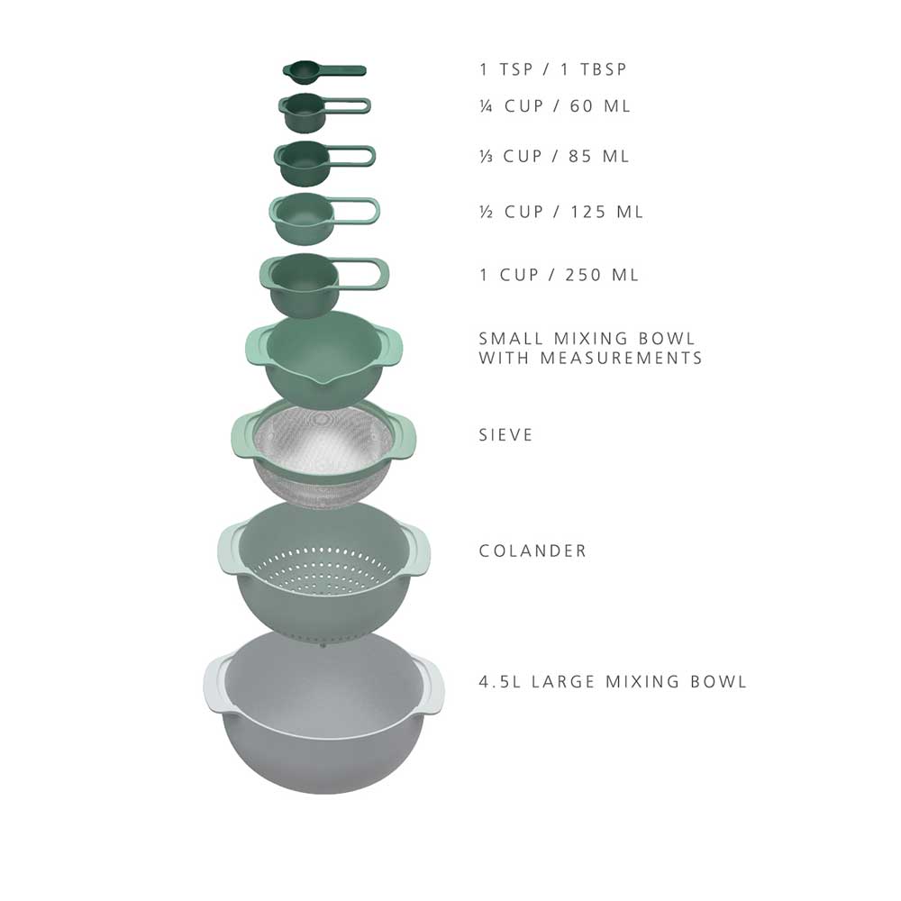 סט קערות 9 Sage Nest