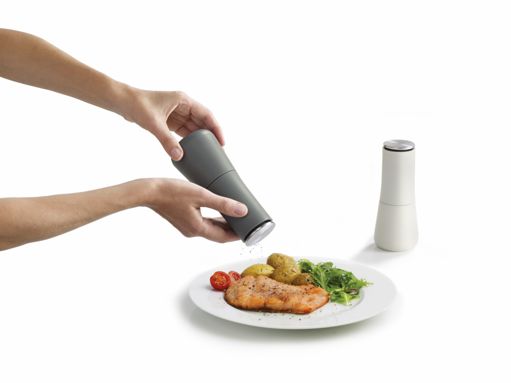 Milltop סט מטחנות מלח ופל