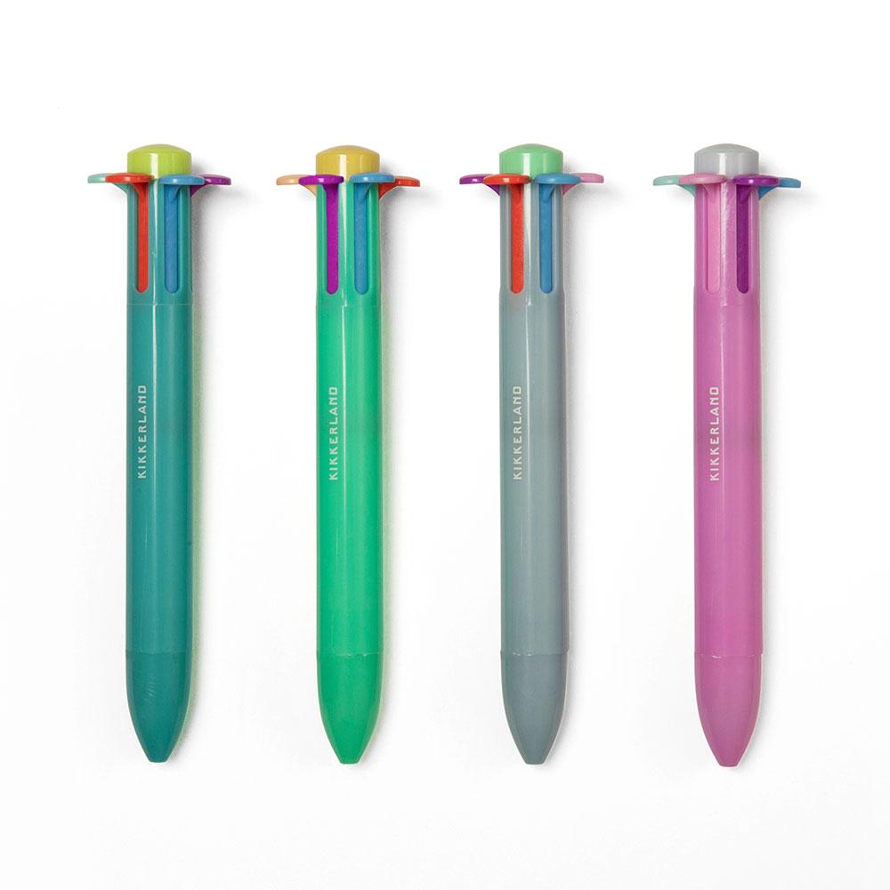 Colorful flower-shaped pen