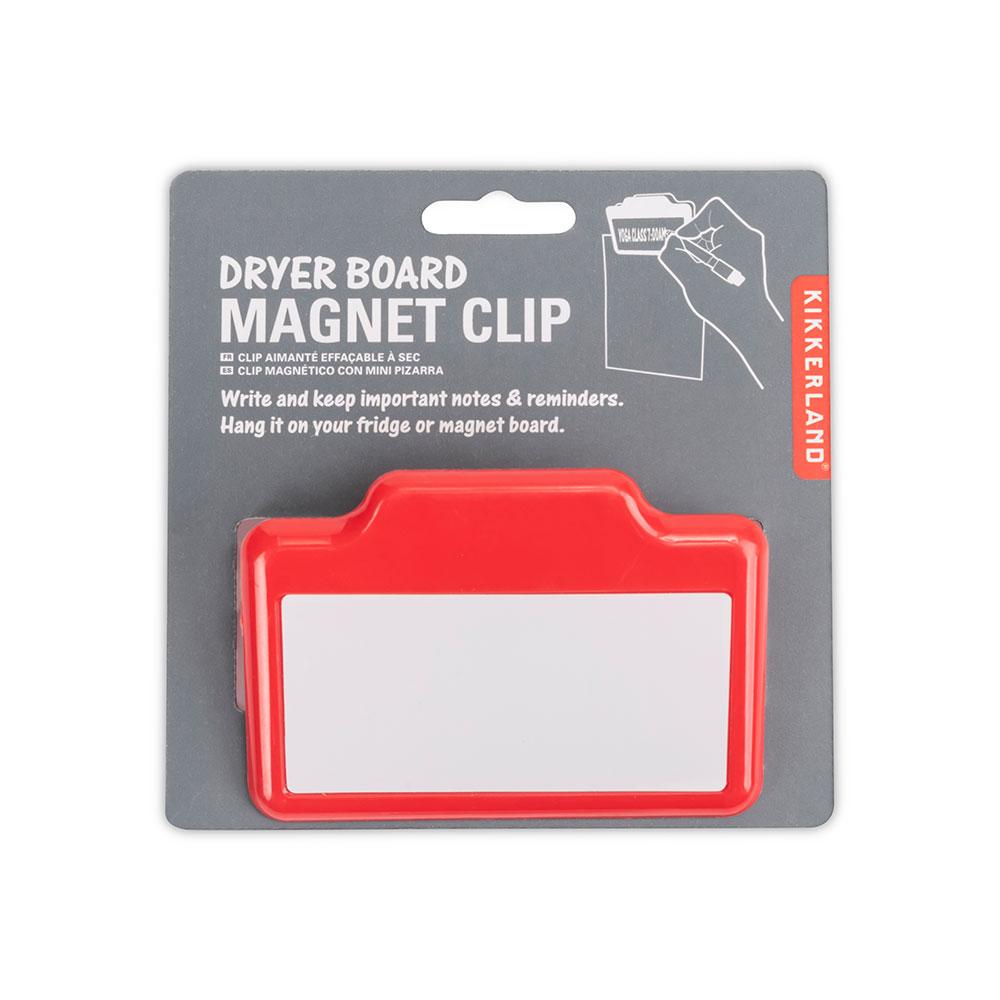 Magnetic clip with board