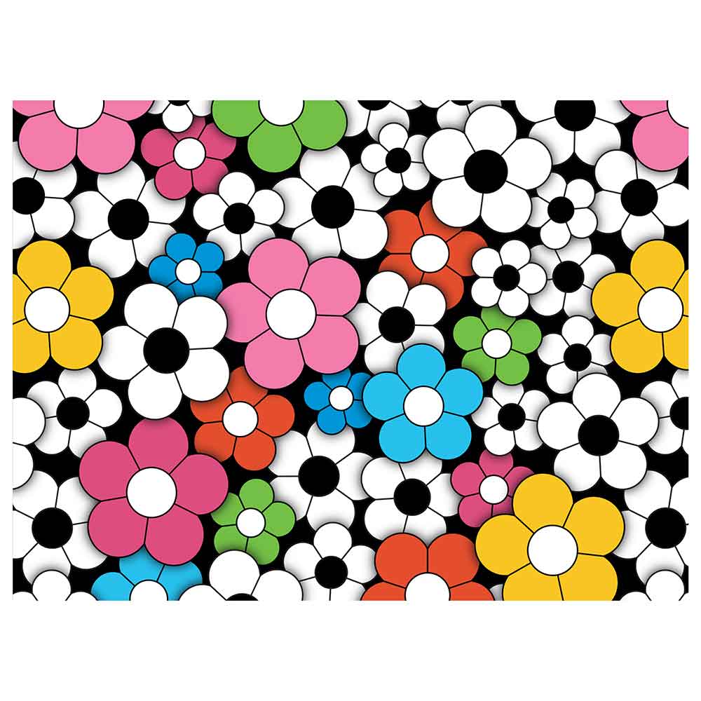 פאזלים פרחים צבעונים