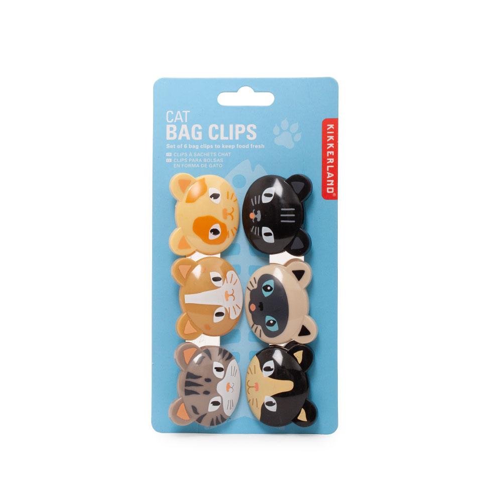 סט 6 קליפסים חתול