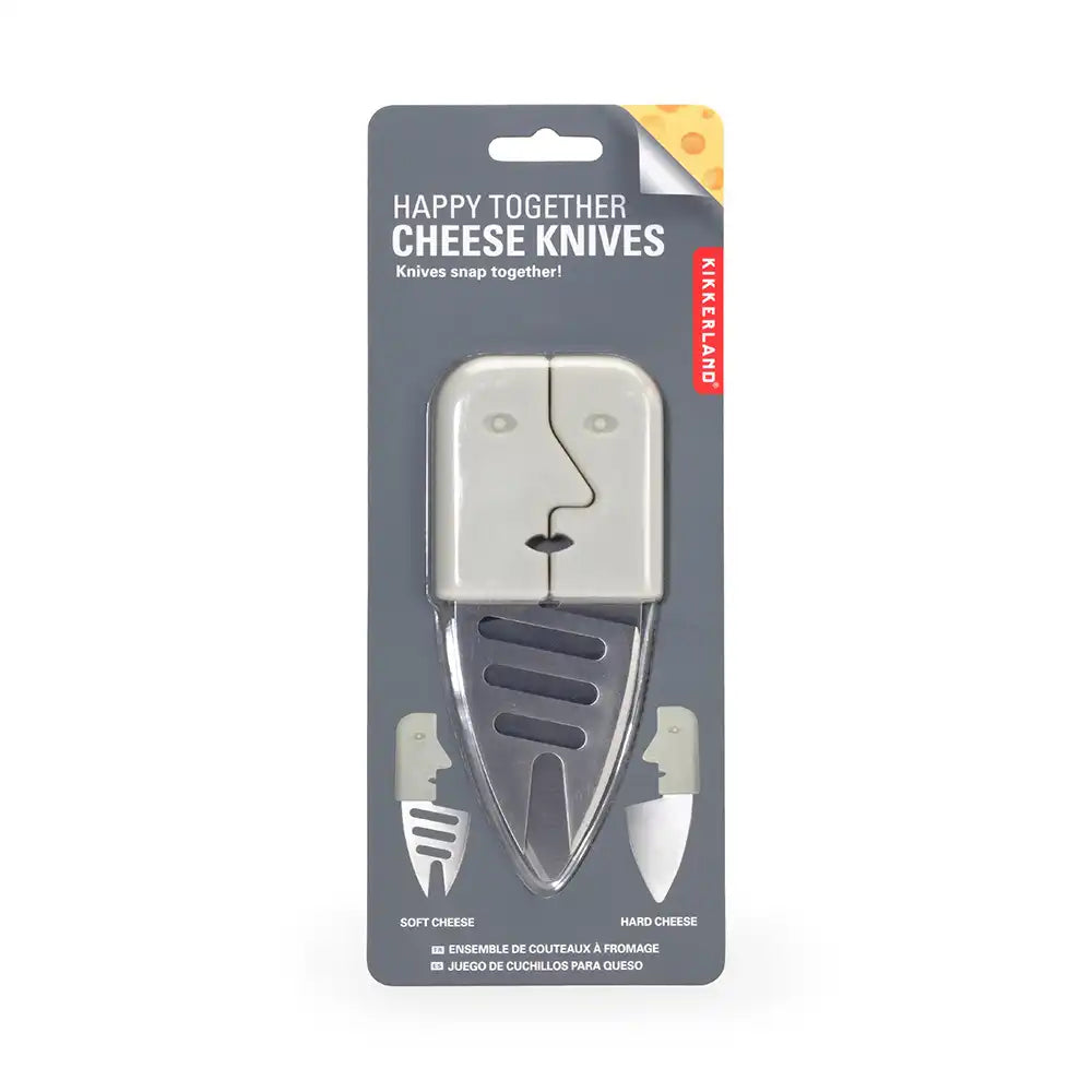 זוג סכיני גבינה - מאושרים יחידיו