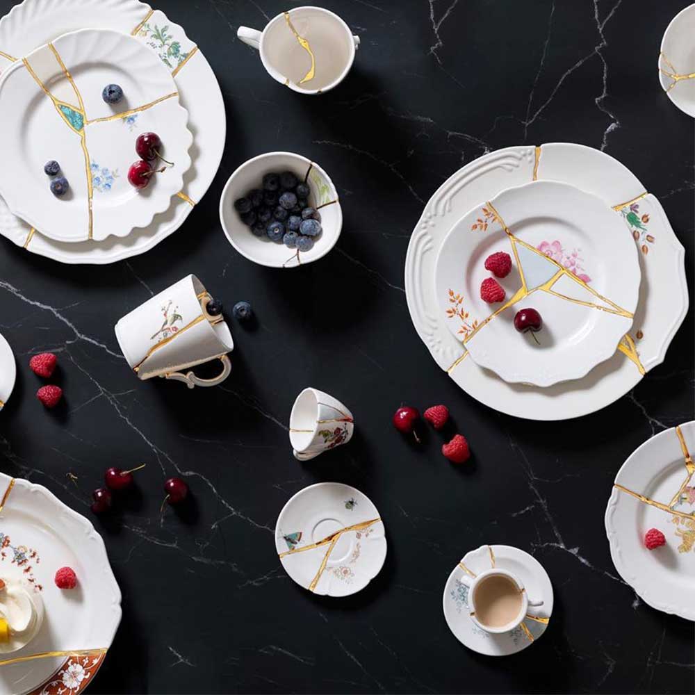 KINTSUGI צלחת פורצלן S