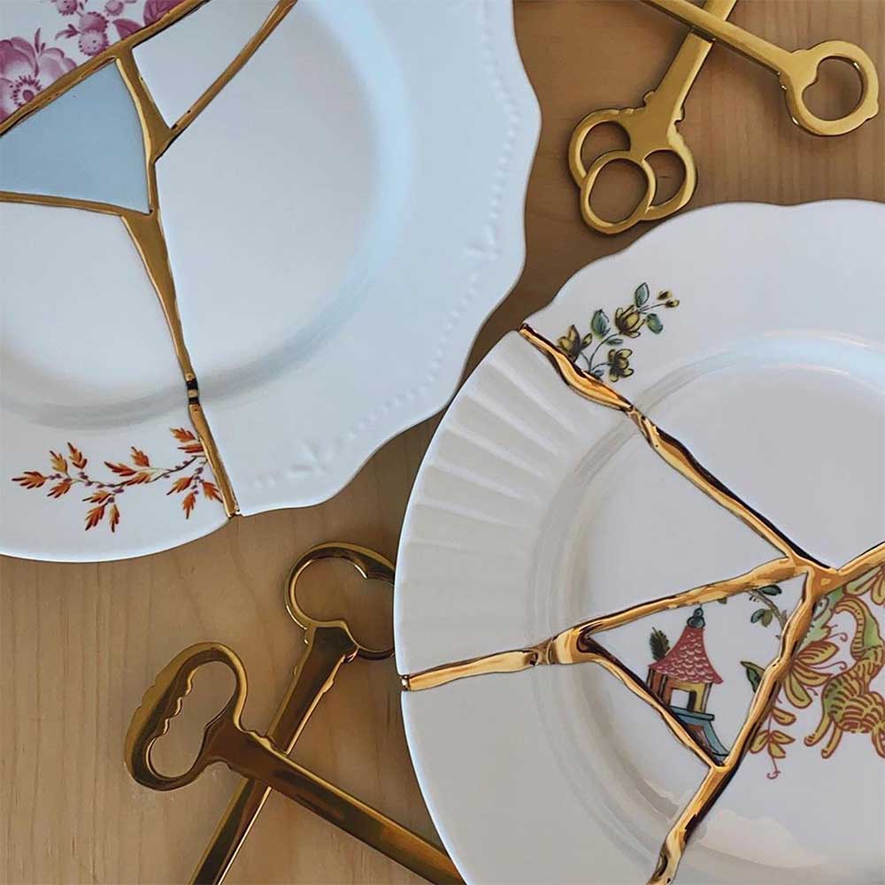 KINTSUGI צלחת פורצלן S