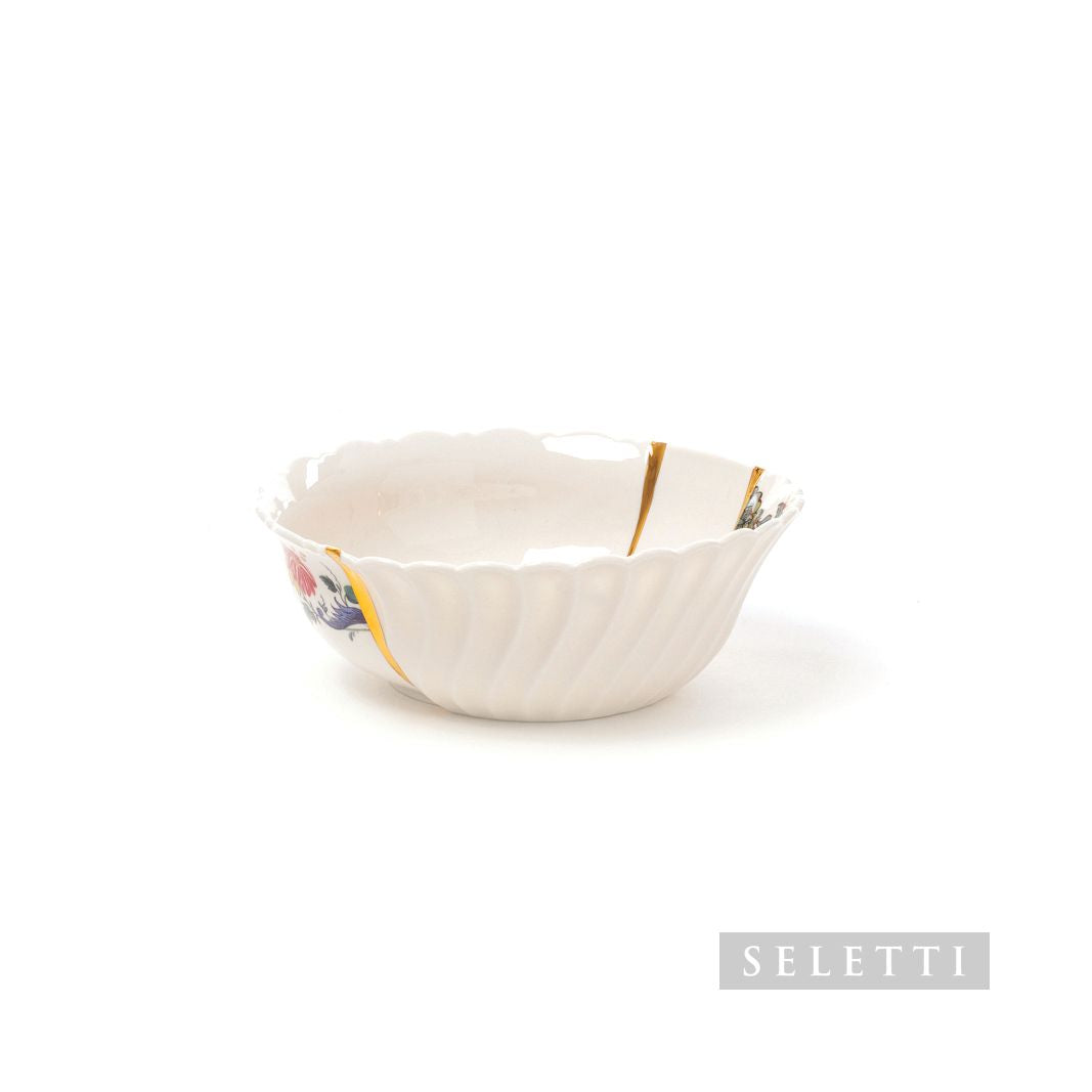 KINTSUGI קערת סלט פרחים