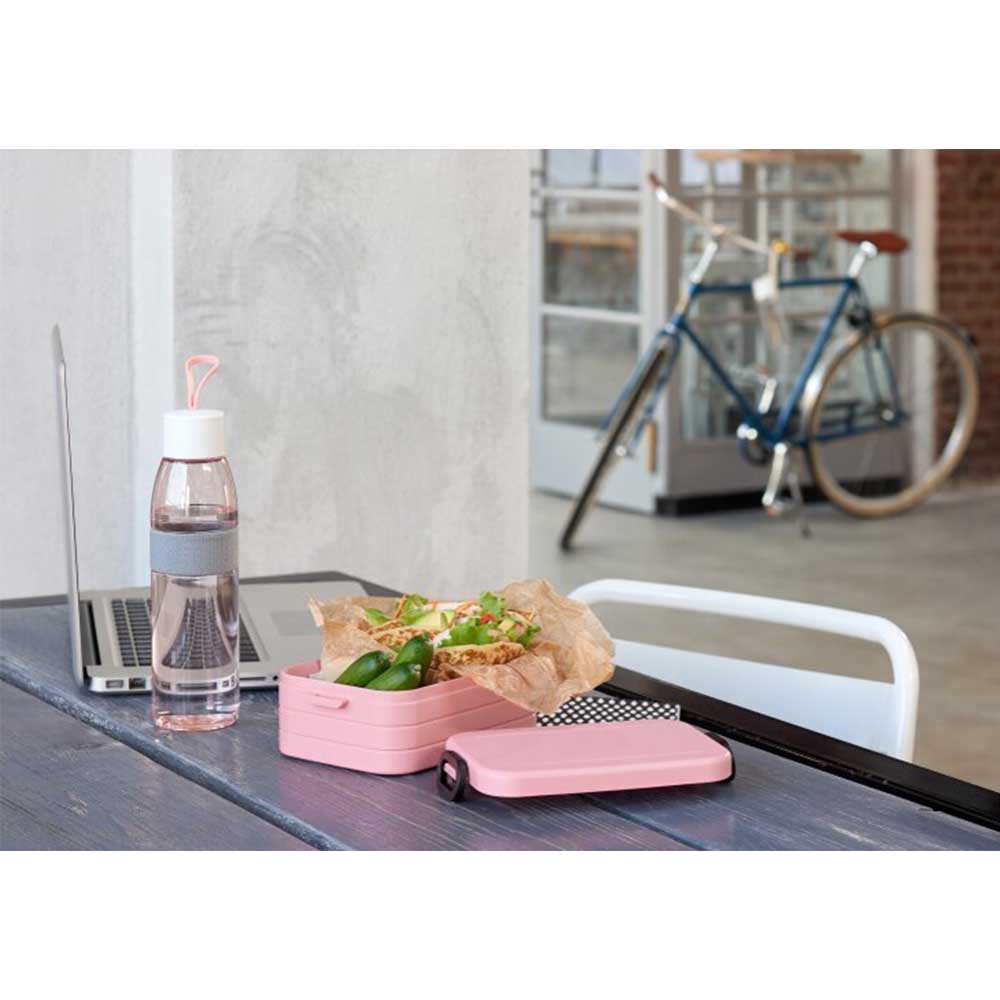 קופסת אוכל Break M ורוד