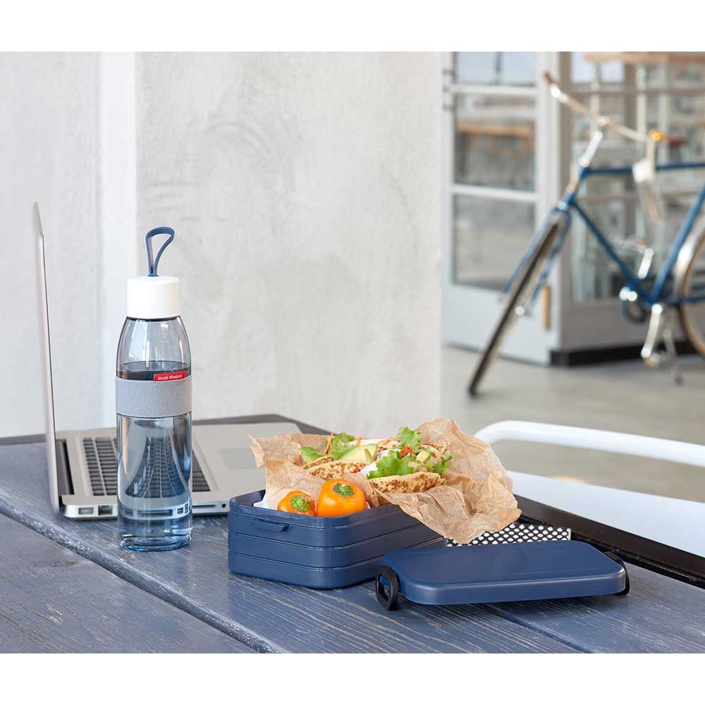 כחול כהה קופסת אוכל Break