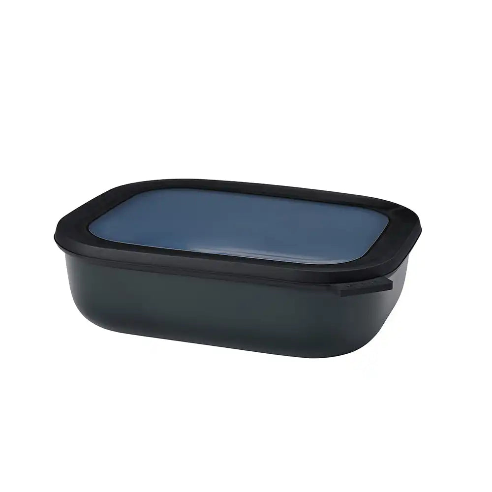 קערת אחסון מלבן CIRQULA שחור 2000ML