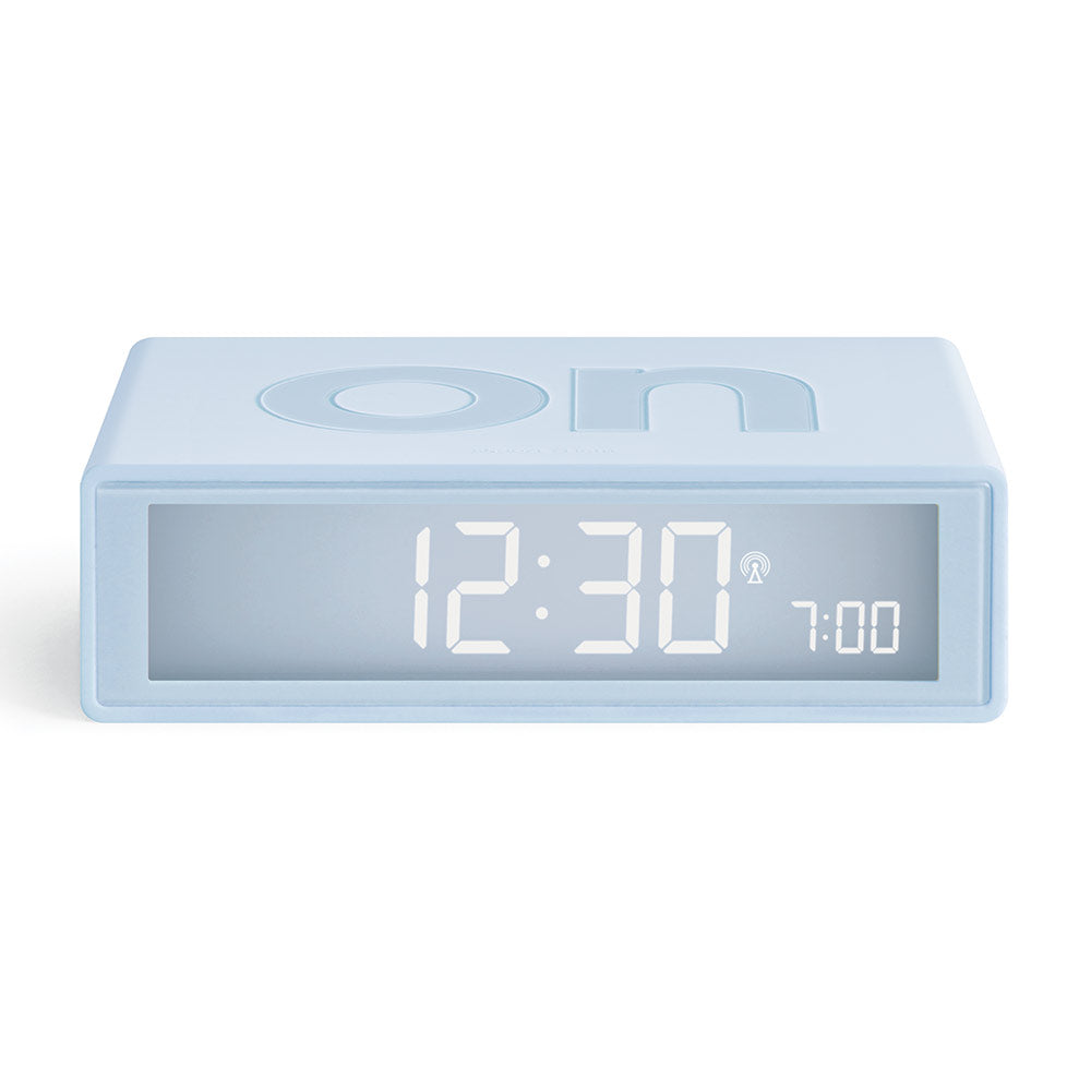Flip clock light blue