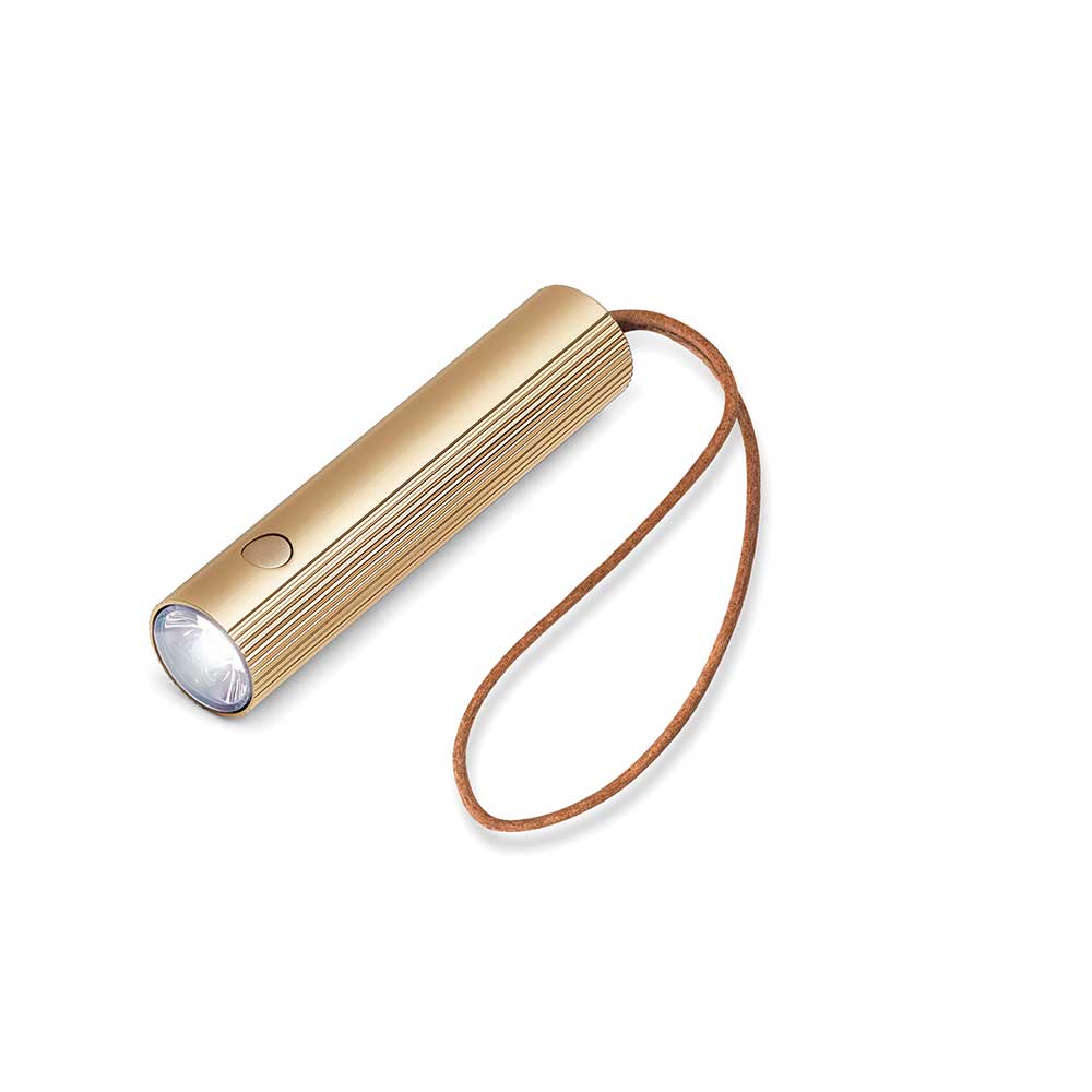 Fine Gold Flashlight