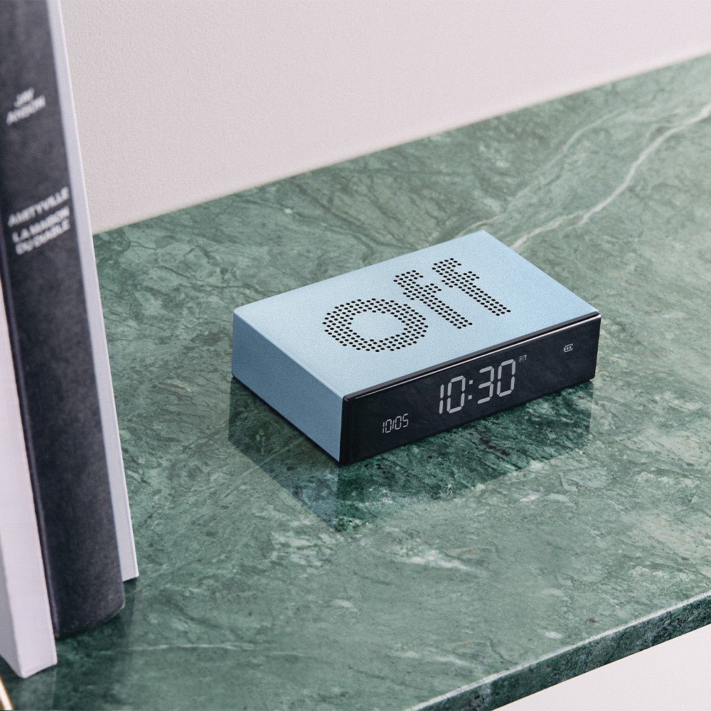 שעון מעורר Flip Premium כחול בהיר