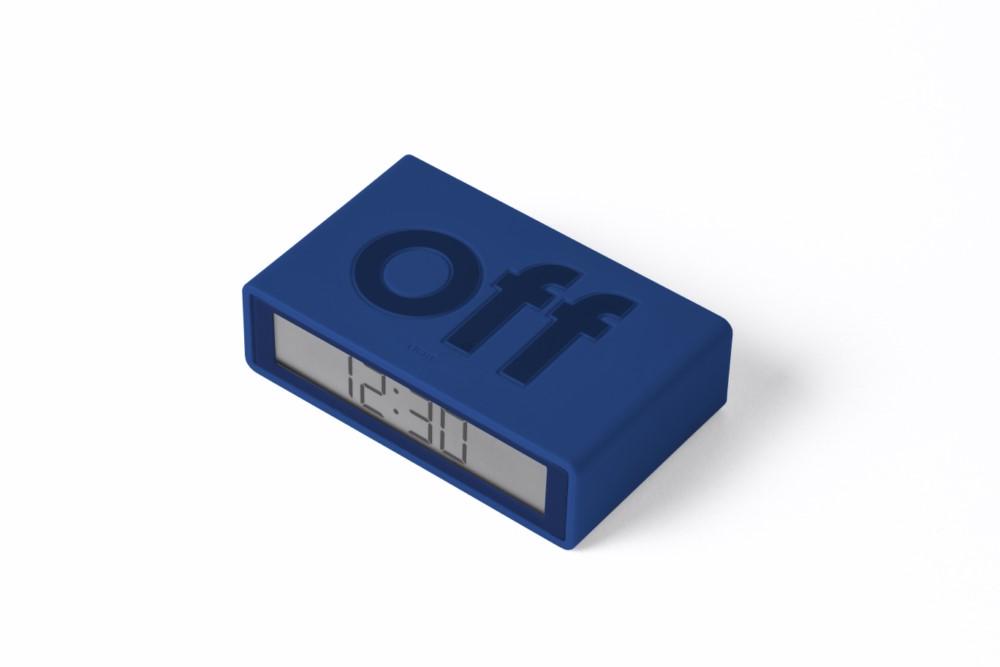 שעון מעורר FLIP TRAVEL כחול