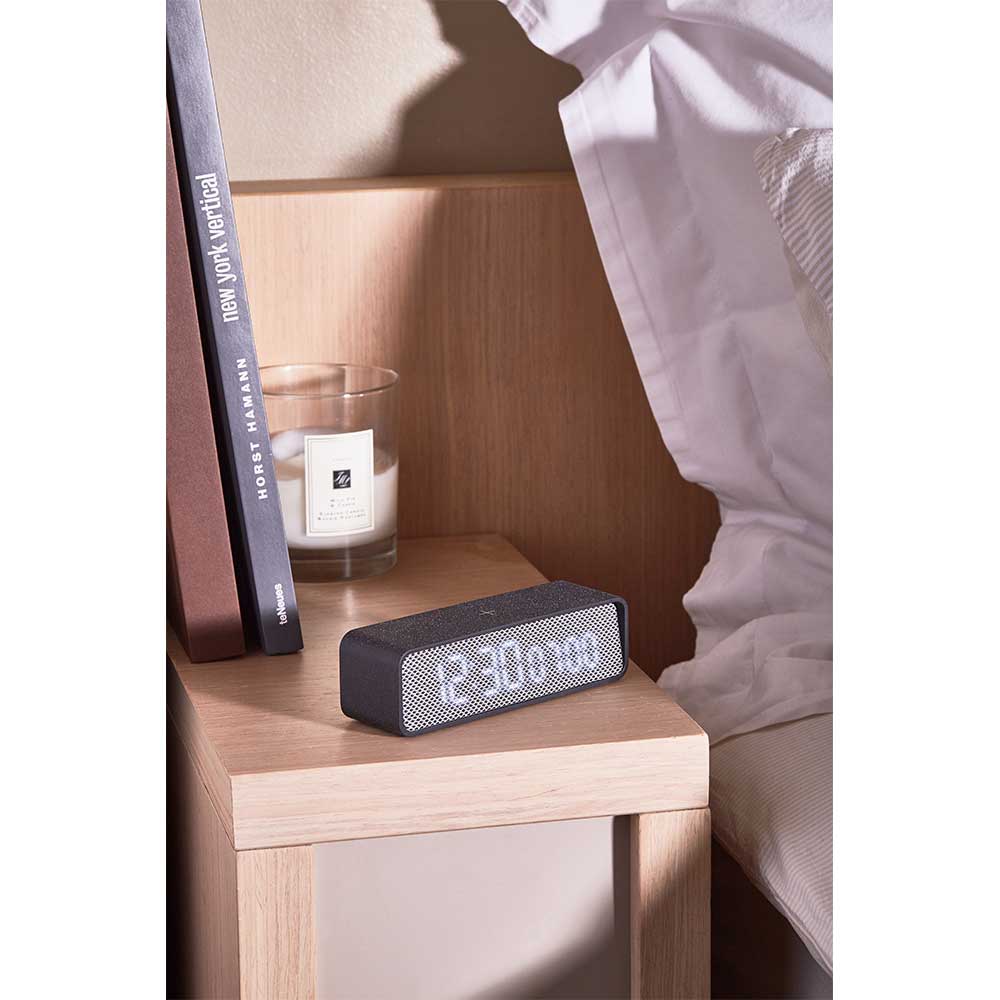 שעון מעורר OSLO אפור כהה