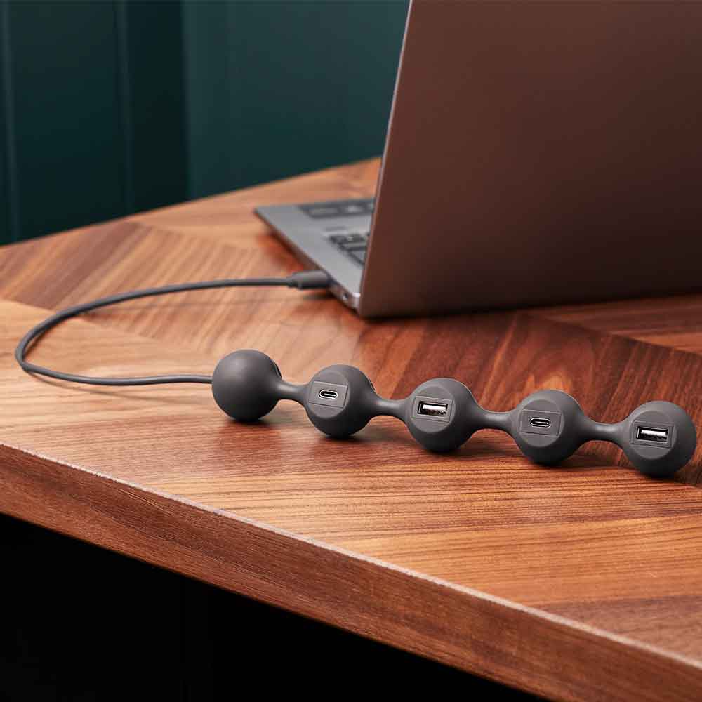 מפצל Peas Hub אפור כהה